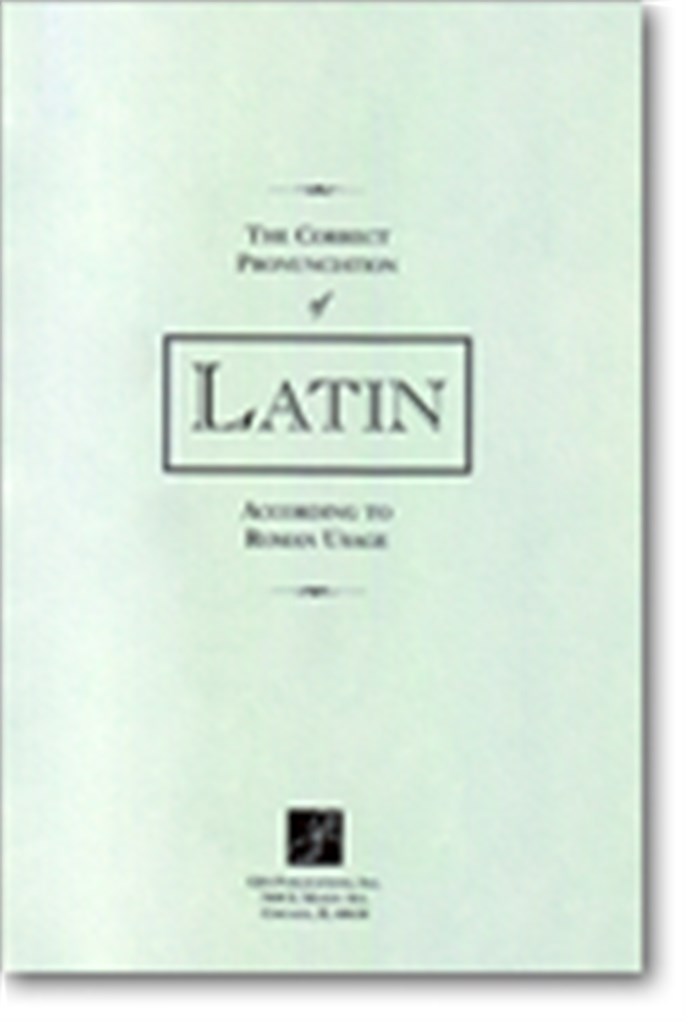 Correct Pronunciation of Latin according to Roman